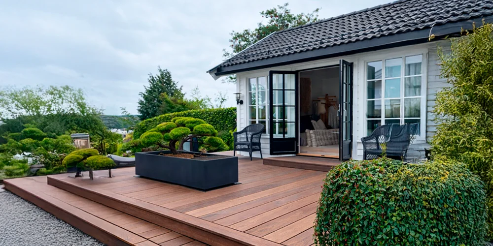 Vedlikeholdsfri aluminium terrasse uteluksus Vedlikeholdsfri aluminium terrasse